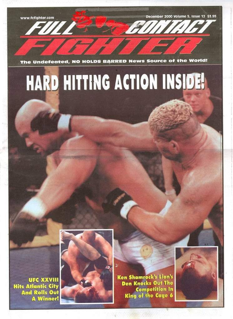 12/00 Full Contact Fighter Newspaper